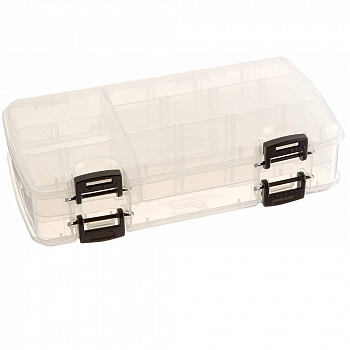 Коробка Plano 3500-22 Коробка двухсторонняя для приманок 9-23 отсеков Коробка Plano 3500-22 Коробка двухсторонняя для приманок 9-23 отсеков