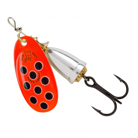 Блесна вращающаяся BLUE FOX Vibrax Hot Pepper (№1, 4гр, BFS1-RBS)