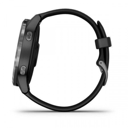 Спортивные часы Garmin VIVOACTIVE 4 черные с серым безелем Спортивные часы Garmin VIVOACTIVE 4 черные с серым безелем
