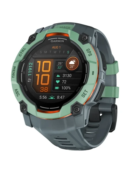 Часы Garmin Instinct 3 50mm AMOLED Black  010-03020-00
