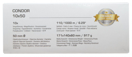 Бинокль Bresser Condor UR 10x50