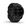 Мультиспорт.часы Garmin Fenix 7 Solar, серые с черным ремешком (010-02540-11)
