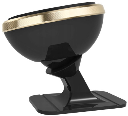 Держатель смартфона Baseus 360 Rotation Magnetic Mount gold (SUGENT-NT0V) Держатель смартфона Baseus 360 Rotation Magnetic Mount gold (SUGENT-NT0V)