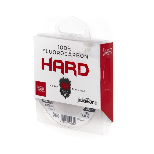 Леска моно. Lucky John FLUOROCARBON Hard (LJ4051-023, 30м, 0,23мм) Леска моно. Lucky John FLUOROCARBON Hard (LJ4051-023, 30м, 0,23мм)