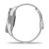 Часы Garmin Vivomove Luxe серебристый с серебристым ремешком