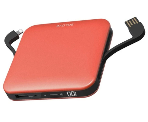 Внешний аккумулятор Xiaomi SOLOVE PowerBank A2-PRO 10000mAh orange Внешний аккумулятор Xiaomi SOLOVE PowerBank A2-PRO 10000mAh orange