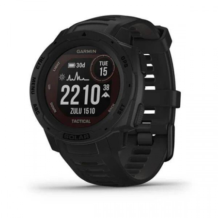 Защищенные GPS-часы Garmin Instinct Tactical, Solar, цвет Black (010-02293-03) Защищенные GPS-часы Garmin Instinct Tactical, Solar, цвет Black (010-02293-03)