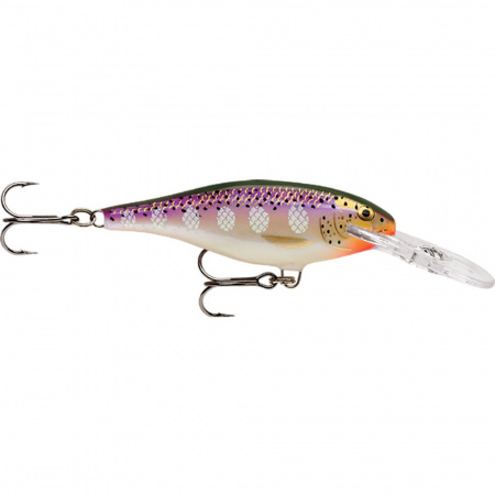 Воблер Rapala Shad Rap (плавающий, 2,4-4,5м, 9см, 15гр, SR09-PD)