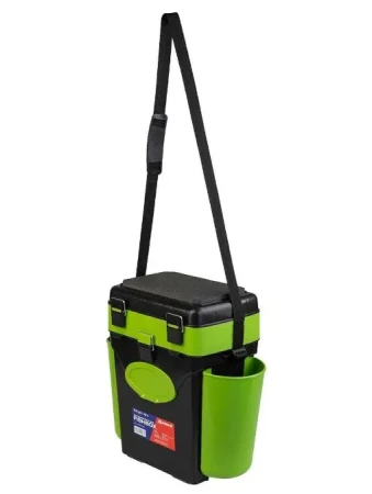Ящик зимний FishBox (10л) зеленый Helios