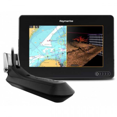 Эхолот-картплоттер Raymarine AXIOM 7 RV с датчиком RV-100