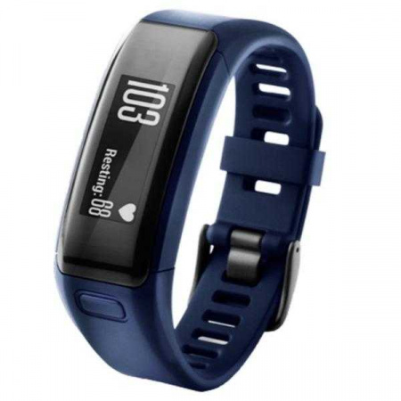 Спортивные часы Garmin VivoSMART HR синий стандартного размера