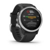 Мультиспортивные часы Garmin Fenix 6s с gps, серебристые с черным ремешком Мультиспортивные часы Garmin Fenix 6s с gps, серебристые с черным ремешком