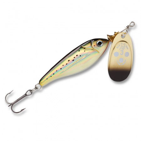 Блесна вращающаяся BLUE FOX Minnow Super Vibrax (№4, 18гр, BFMSV4-G)