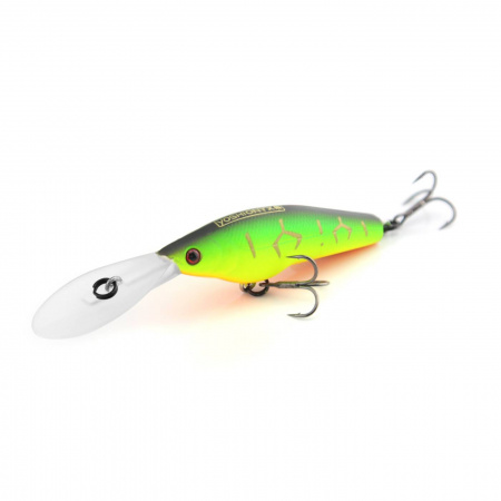 Воблер Yoshi Onyx X-SHAD (плавающий, 1,2-1,6м, 5см, 4,1гр, 028 MATTE CHART TIGER)