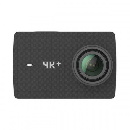 Экшн камера YI 4K Plus, черная + водонепроницаемый бокс