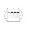 Палатка Trimm Trekking MAGNUM, песочный 3+1