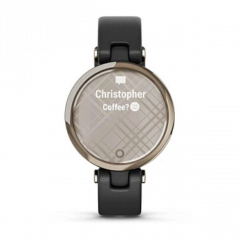 Фэшн смарт-часы Garmin Lily CreamGold Black Leather (010-02384-B1) Фэшн смарт-часы Garmin Lily CreamGold Black Leather (010-02384-B1)