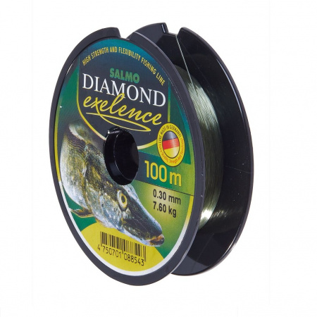 Леска моно. Salmo Diamond EXELENCE (4027-030, 100м, 0,3мм)