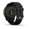 Спортивные часы Garmin VIVOACTIVE 4 черные с серым безелем Спортивные часы Garmin VIVOACTIVE 4 черные с серым безелем