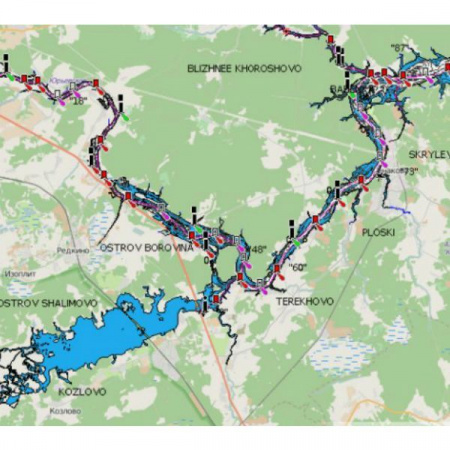 Карта Navionics DOLGOPRUDNY-TVER 2GB