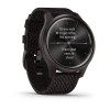 Часы Garmin Vivomove Style графит с плетеным черн. ремешком
