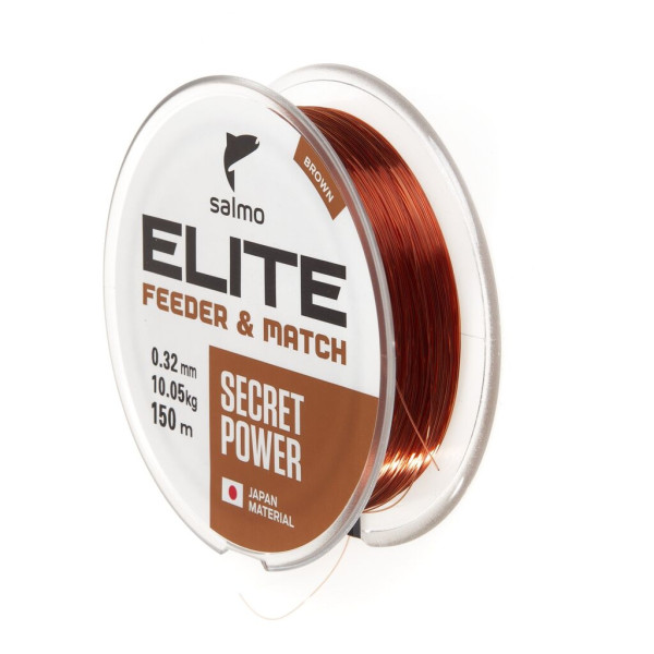 Леска монофильная Salmo Elite FEEDER & MATCH (4119-032, 150м, 0,32мм) Леска монофильная Salmo Elite FEEDER & MATCH (4119-032, 150м, 0,32мм)
