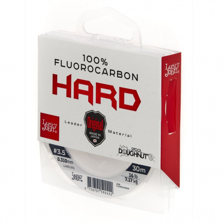 Леска моно. Lucky John FLUOROCARBON Hard (LJ4051-031, 30м, 0,31мм)