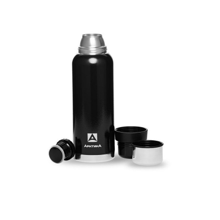 Термос Арктика с узким горлом американский дизайн 106-1600 чёрный