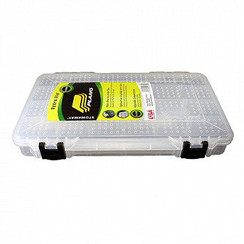Коробка Plano 43700-0 для приманок, вентилируемая,4-24 отсека 355х228х50мм Коробка Plano 43700-0 для приманок, вентилируемая,4-24 отсека 355х228х50мм