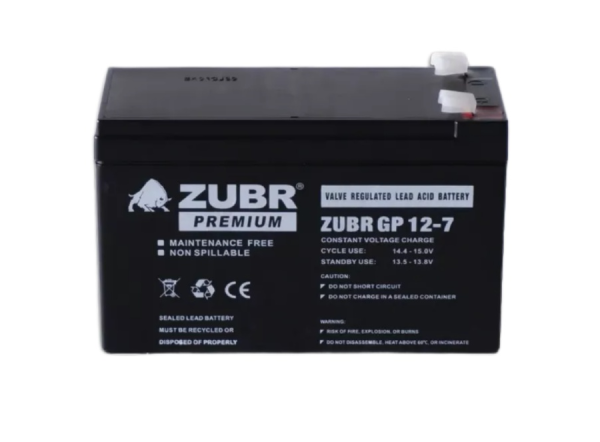 Аккумуляторная батарея ZUBR GP 12V 7Ah Аккумуляторная батарея ZUBR GP 12V 7Ah