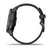 Спортивные часы Garmin VIVOACTIVE 4S черные с серым безелем