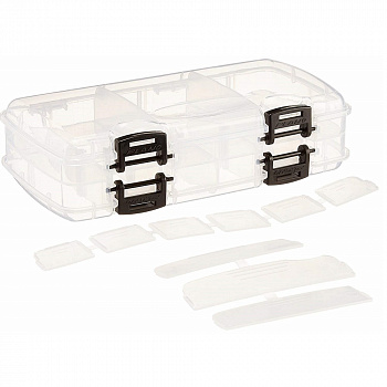 Коробка Plano 3450-22 (345023) Коробка двухсторонняя для приманок,12-18 отсеков Коробка Plano 3450-22 (345023) Коробка двухсторонняя для приманок,12-18 отсеков