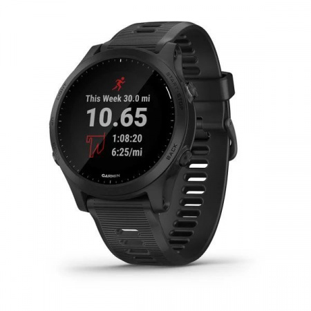 Спортивные часы Garmin Forerunner 945, GPS, Wi-Fi, EMEA, Black (010-02063-01)