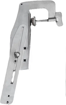 Струбцина крепления датчика эхолота для лодок ПВХ с НДНД Струбцина крепления датчика эхолота для лодок ПВХ с НДНД