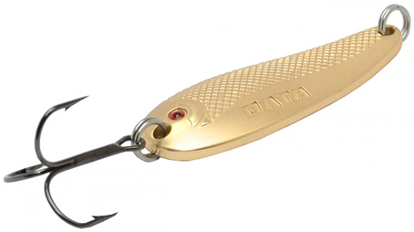 Блесна колеблющаяся "ОРКЛА" Олта (матовое золото, 12г)