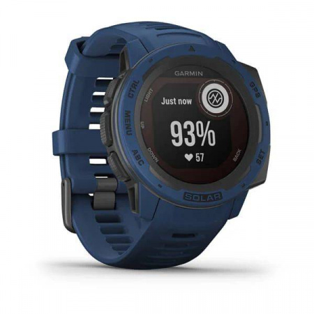 Защищенные GPS-часы Garmin Instinct Solar, цвет Tidal Blue (010-02293-01) Защищенные GPS-часы Garmin Instinct Solar, цвет Tidal Blue (010-02293-01)