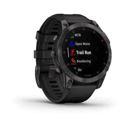 Мультиспорт.часы Garmin Epix gen.2 Sapphire, amoled-дисплей, черные (010-02582-11)