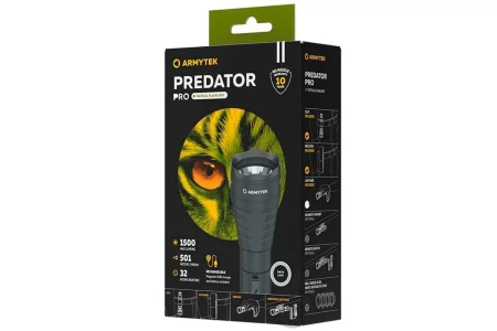 Фонарь Armytek Predator Pro Max Magnet USB Белый