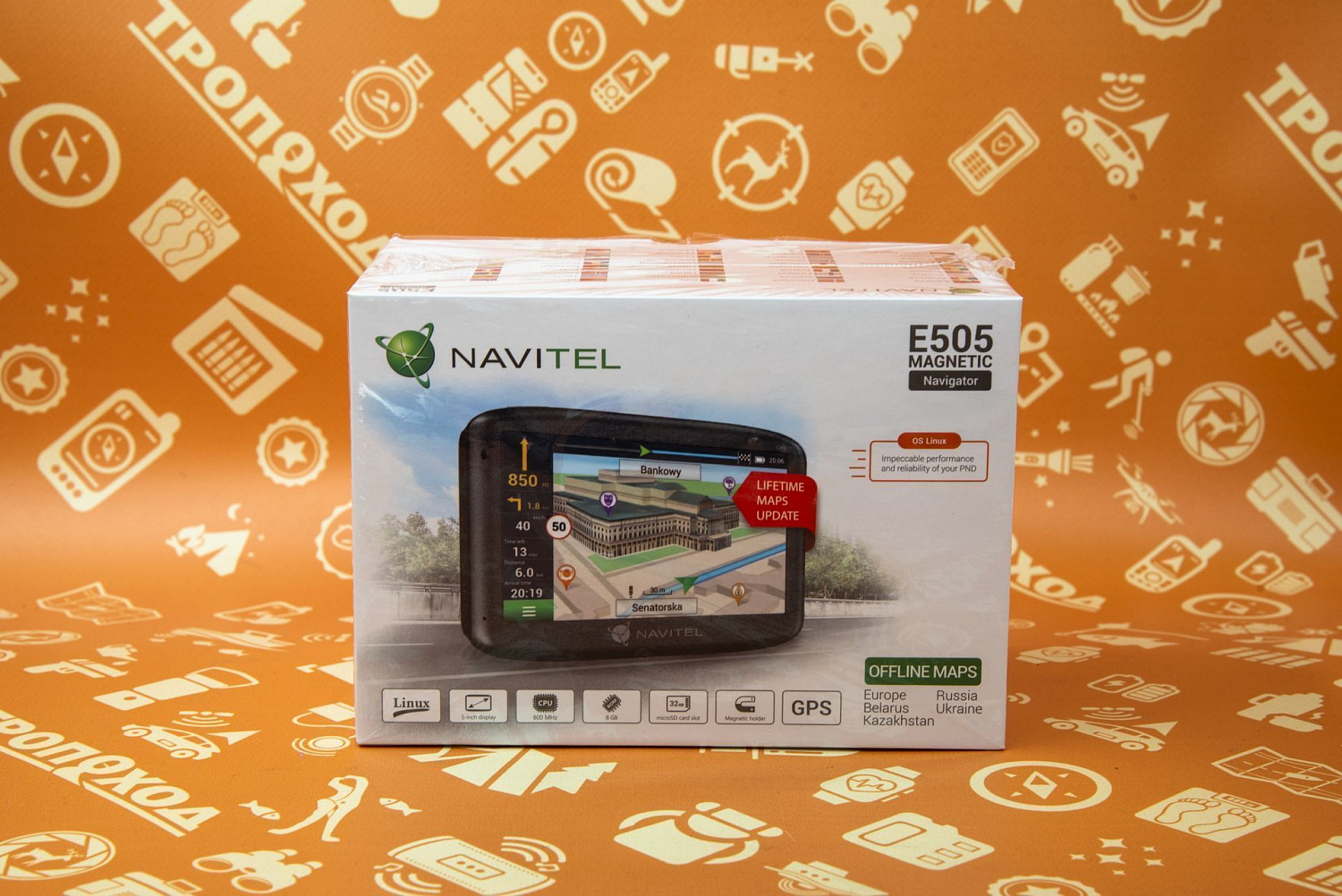 Автомобильный навигатор Navitel E505 MAGNETIC