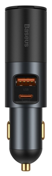 АЗУ USB выход Baseus Share Together Car Charger with Cigarette Lighte Port U+C 120W gray АЗУ USB выход Baseus Share Together Car Charger with Cigarette Lighte Port U+C 120W gray
