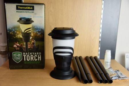 Лампа противомоскитная садовая Backyard Torch (уценка)