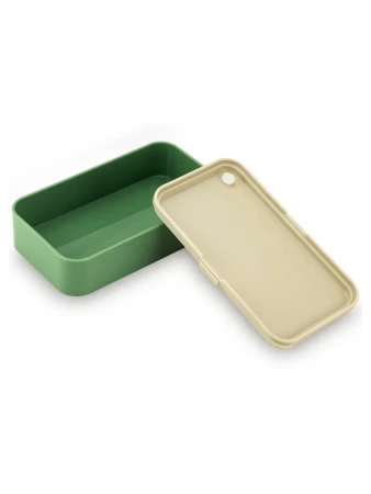 Ланчбокс тм "Арктика", 1200 МЛ, арт. 032-1200, зеленый/бежевый