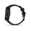 Спортивные часы Garmin Fenix 5x plus sapphire Russia черные с черным ремешком (010-01989-11)