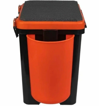 Ящик зимний FishBox односекционный (19л) оранжевый Helios