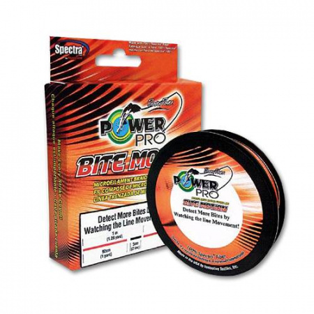 Леска плетеная Power Pro (150м, оранжевая, 0,13мм, 8кг)