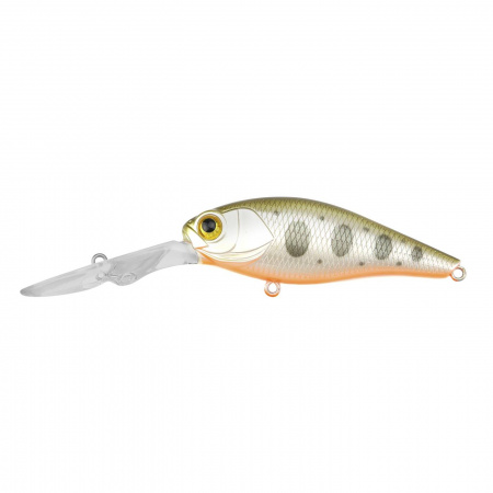 Воблер Tsuribito Deep Chok (плавающий, 1,5-1,8м, 6,2см, 8,2гр, PEARL YAMAME ORANGE BELLY)