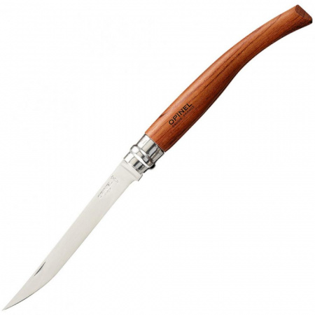 Нож складной филейный Opinel №12 VRI Folding Slim Bubinga