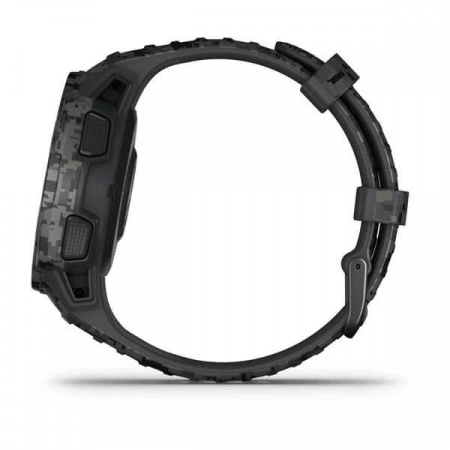 Защищенные GPS-часы Garmin Instinct Solar, цвет Graphite Camo  (010-02293-05)