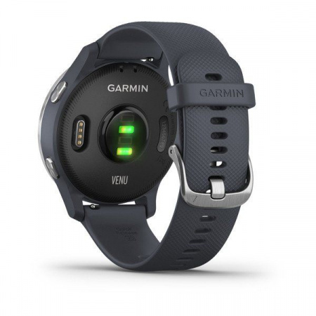 Спортивные часы Garmin VENU синий гранит с серебристым безелем Спортивные часы Garmin VENU синий гранит с серебристым безелем