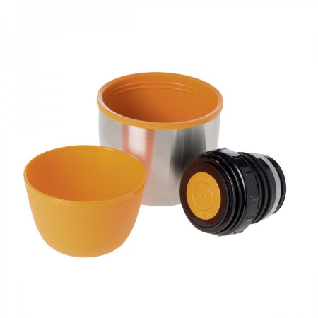 Термос Esbit ISO, новый дизайн, cтальной-оранжевый, 0.75 л